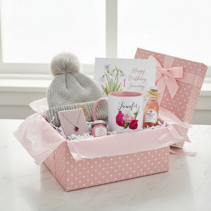 Mug Fleur du mois de naissance - janvier personnalisée