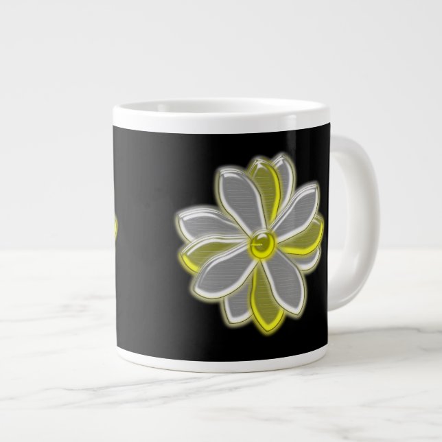 Mug Fleur Faisant Briller (Devant droit)