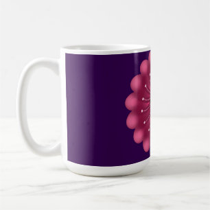 Mug Fleur Fantastique Rose Luminescente   Fleur Floral