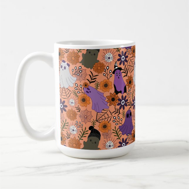 Mug Fleur fantomatique (Gauche)