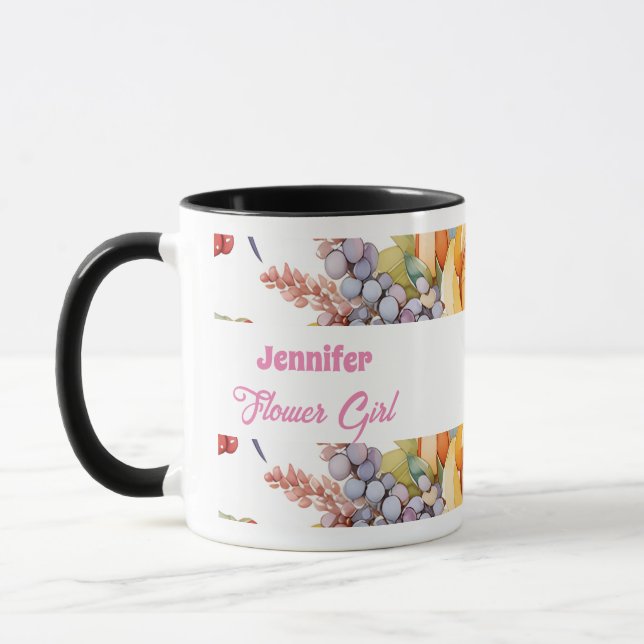 Mug Fleur fille (Gauche)