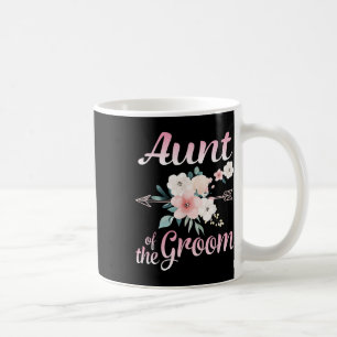 Mug Fleur Flèche Joyeuse Tante Du Mari De Mariée Groom