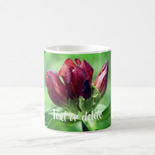 Mug Fleur Gentienne personnalisée