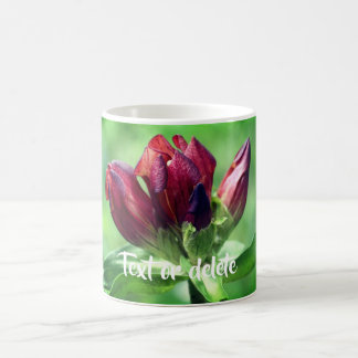 Mug Fleur Gentienne personnalisée