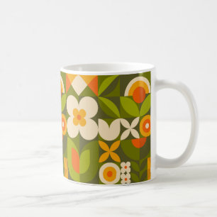 Mug Fleur géométrique
