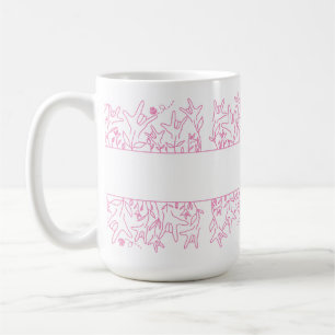 Mug Fleur ILY - Nom personnalisé ASL Design