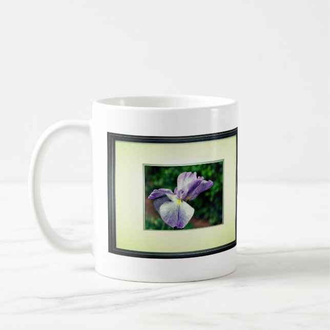 Mug Fleur Iris Japonaise En Cours (Gauche)