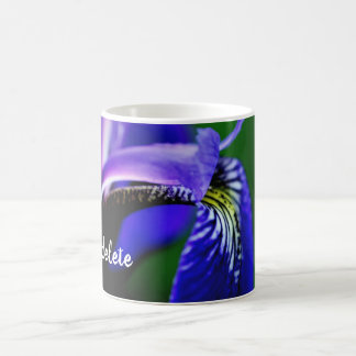 Mug Fleur Iris personnalisée
