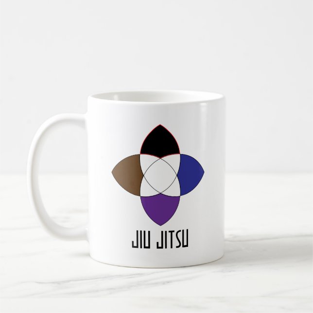 Mug Fleur Jiu Jitsu (Gauche)
