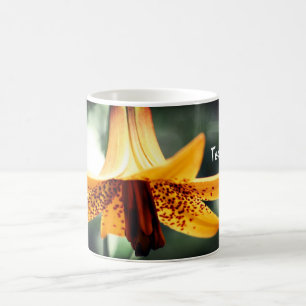 Mug Fleur Lily canadienne personnalisée