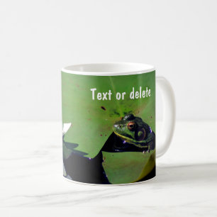 Mug Fleur Lily De Grenouille Et D'Eau Personnalisée