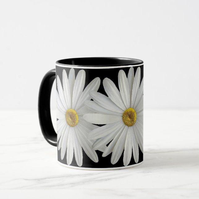 Mug Fleur marguerite (Devant gauche)
