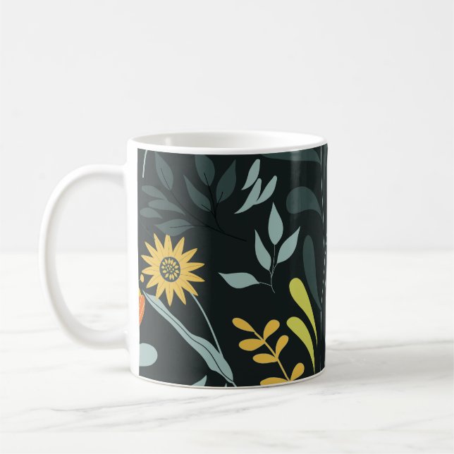 Mug Fleur Meadow Design tendance en continu (Gauche)