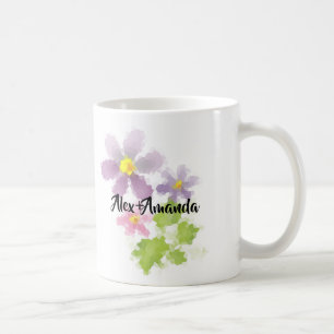 Mug Fleur mosaïque de fleurs 2