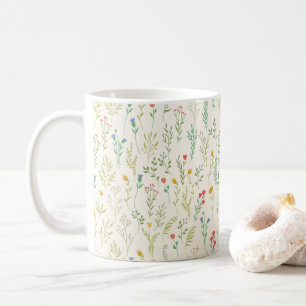 Mug Fleur Motif Printemps Floral Classique