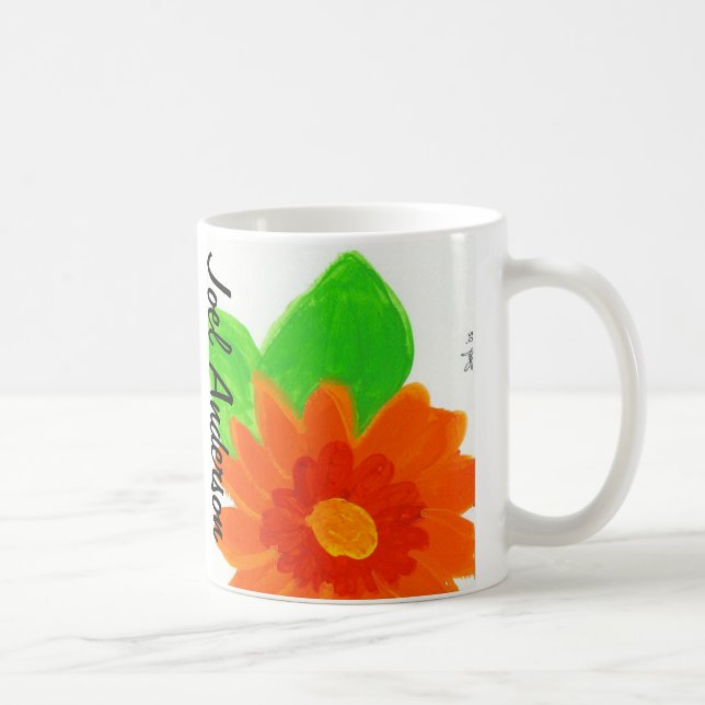 Mug Fleur orange par Joel Anderson (Droite)