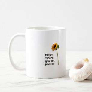 Mug Fleur où vous êtes planté