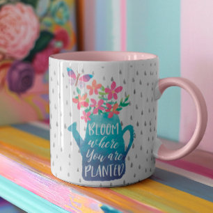 Mug Fleur Où Vous Êtes Plantés
