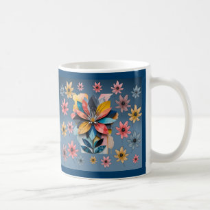 Mug Fleur rétro
