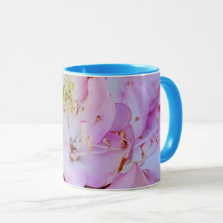 Mug Fleur Rhododendron rose