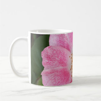 Mug fleur rose à l'ombre