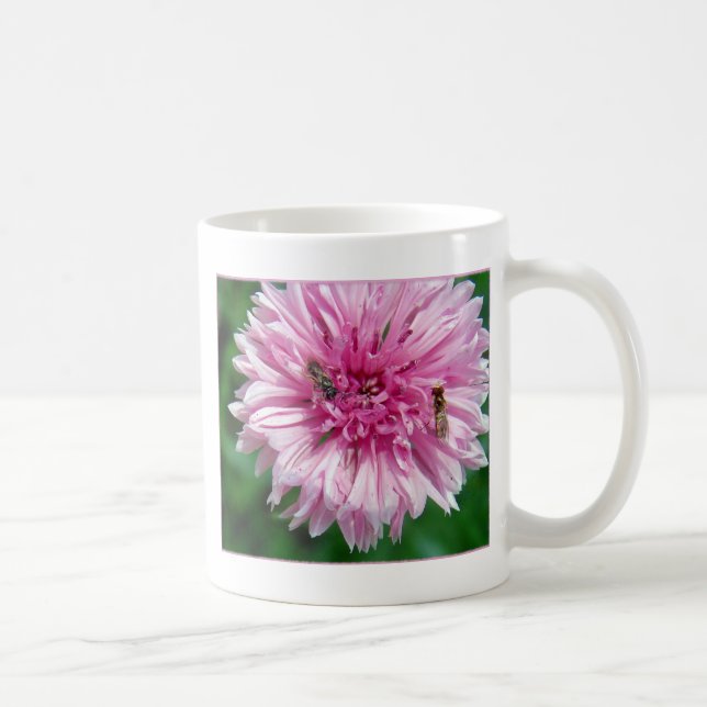 Mug Fleur rose et bogues (Droite)