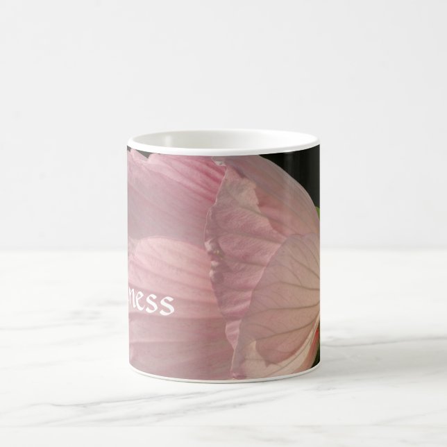 Mug Fleur rose Fleur Blossom Gros plan Kindness Photo  (Centre)