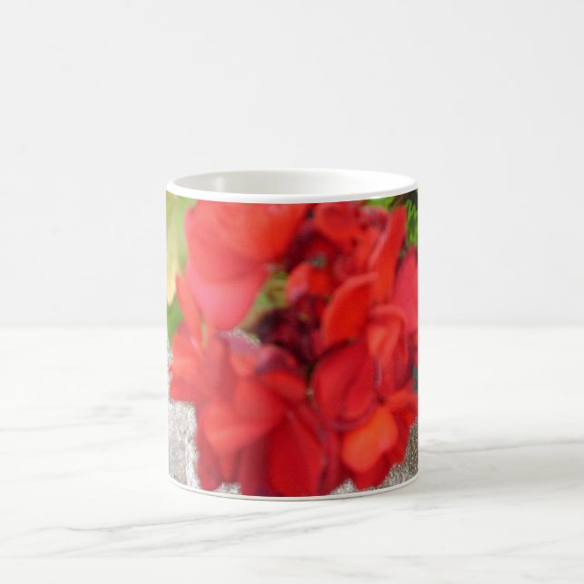 Mug fleur rouge  (Centre)