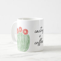 Fleur Rouge Baril Cactus Plus Aquarelle de café