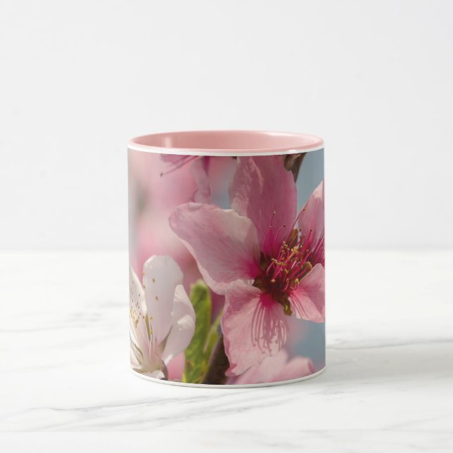 Mug Fleur Sakura, Fleur japonaise rose (Centre)