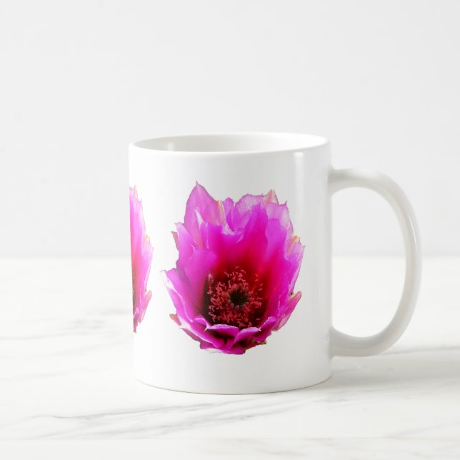 Mug Fleur sauvage de cactus en fleurs (Prickly Pear) (Droite)