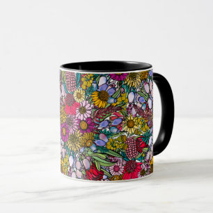 Mug Fleur sauvage d'été australien Motif