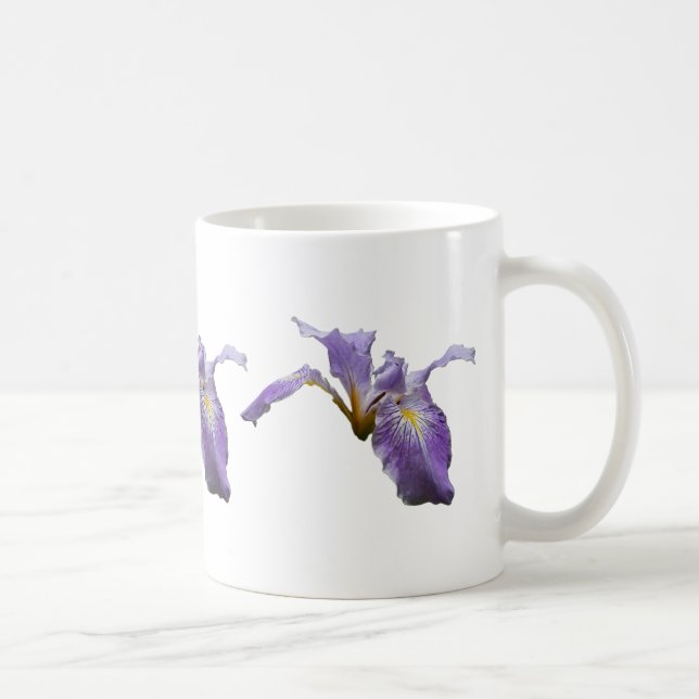 Mug Fleur sauvage d'iris pourpre (Droite)