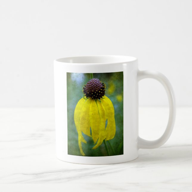 Mug Fleur sauvage jaune (Droite)