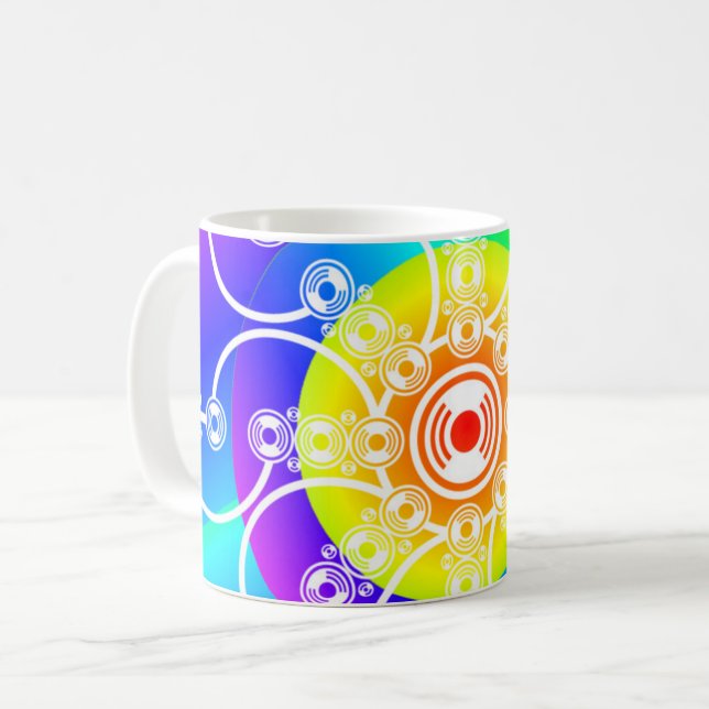 Mug Fleur soleil (Devant gauche)