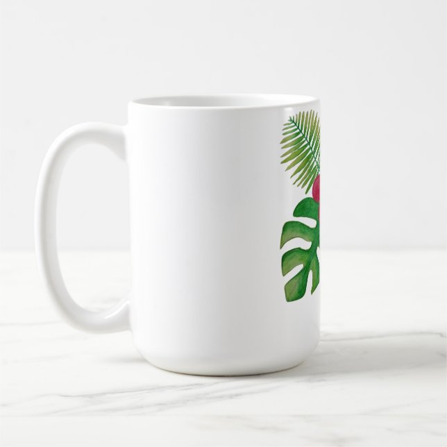 Mug Fleur tropicale (Gauche)