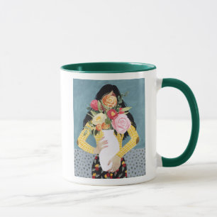 Mug Fleur Vase fille