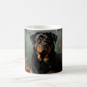 Mug Fleur vibrante Style d'art pour les amoureux des c