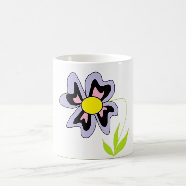 Mug fleur violette (Centre)