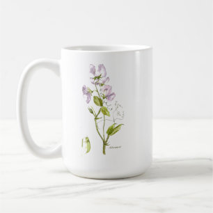 Mug Fleur violette de pois doux et dire