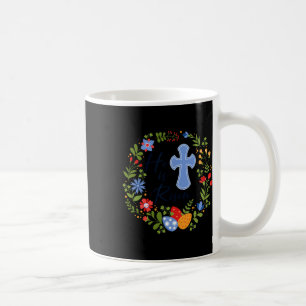 Mug Fleur Wreath Il Est Ressuscité Jésus Christian Hap
