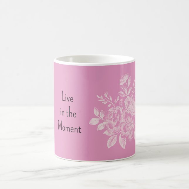 Mug Fleurale Crème Rose (Centre)