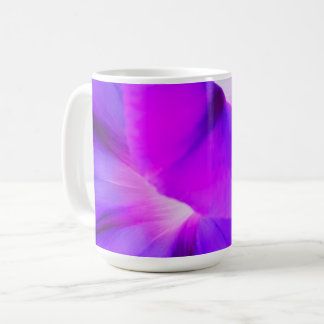 Mug Fleurie Blanche Violette