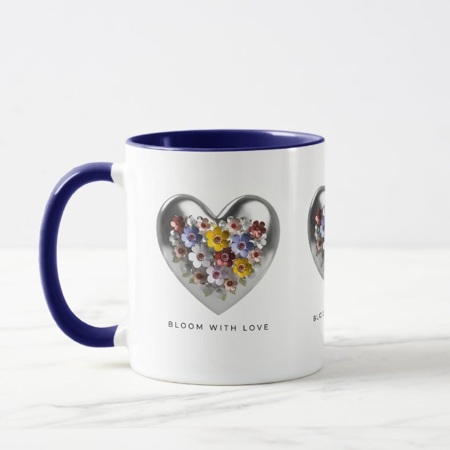 Mug Fleurir avec amour (Gauche)
