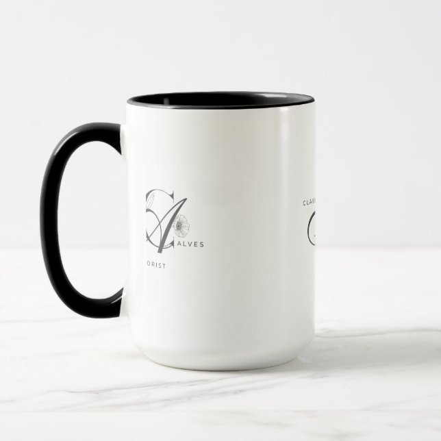 Mug Fleuriste Claudia Alves (Gauche)