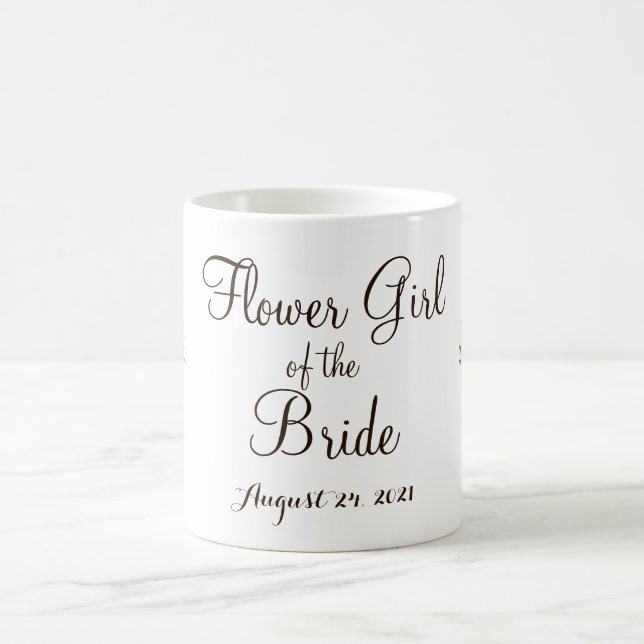 Mug Fleuriste de la coupe de la mariée (Centre)
