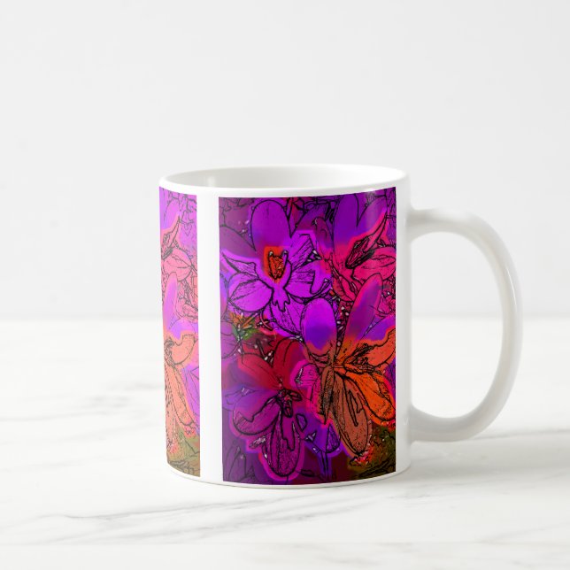 MUG FLEURS (Droite)