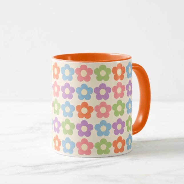 Mug Fleurs (Devant droit)