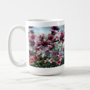 Mug Fleurs à éclaboussures de fleurs de cerisier
