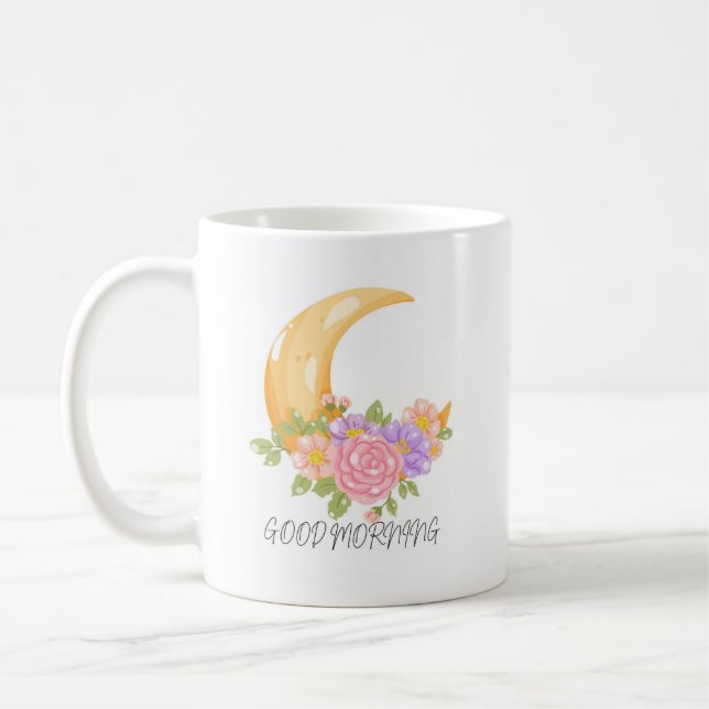 Mug Fleurs à Fleurir de Nuit (Gauche)